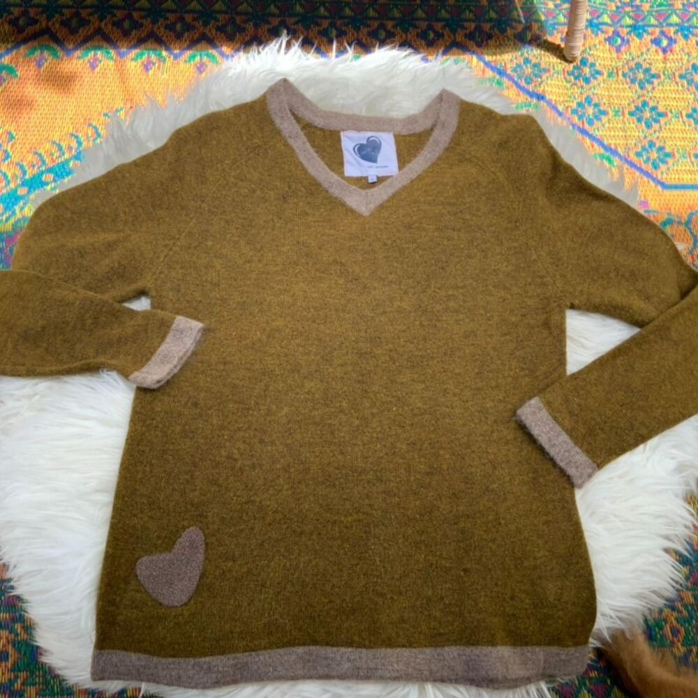 Just Madison Women's Brown and Khaki Jumper